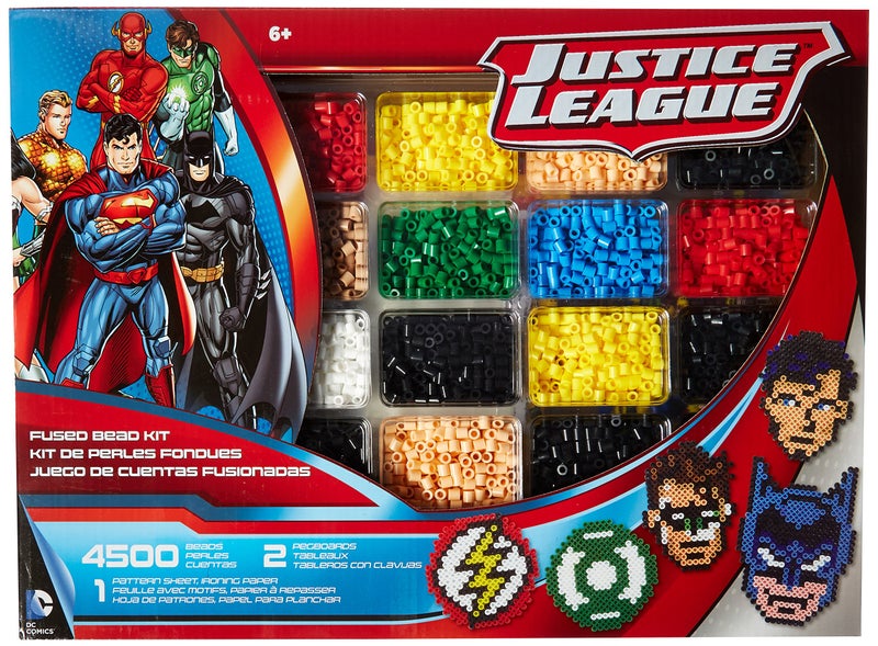 Perler Beads Justice League Superhero Crafts for Kids, 4504 pcs - Image 1